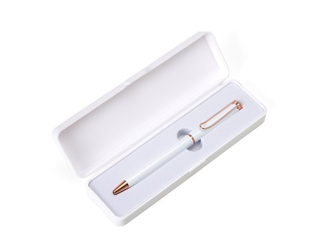Caneta de Metal com Estojo plstico