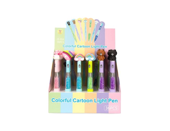 Caneta Plstica com Lanterna
