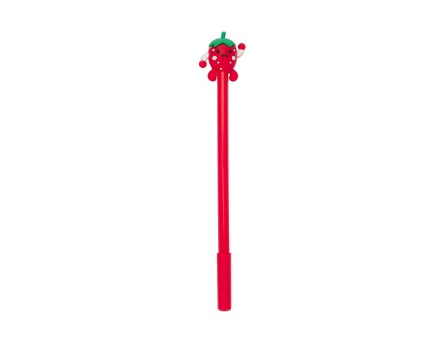 Caneta Plstica Gel Frutas