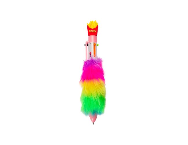 Caneta Plstica Pelcia Multicolor