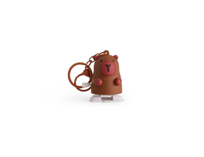 Chaveiro Plstico Capivara