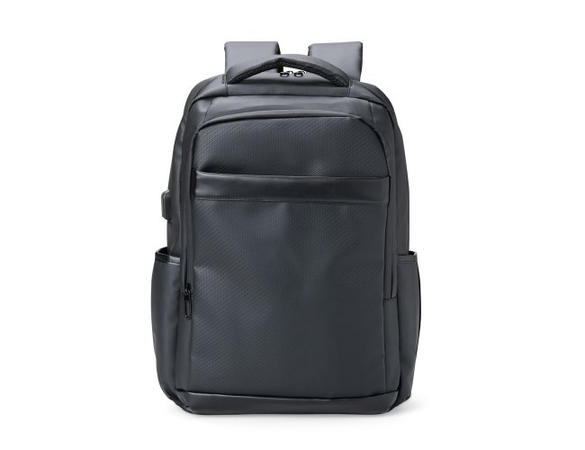 Mochila Couro Sinttico USB 26L