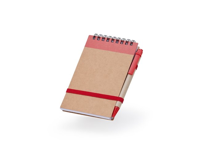 Bloco de Anotações Ecológico com Caneta