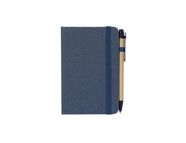 Caderneta Palha de Trigo com Caneta