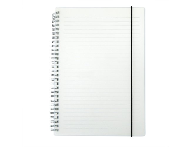 Caderno B5 Pl�stico