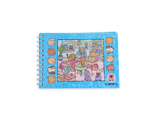 Caderno Para Colorir Desenho Animado