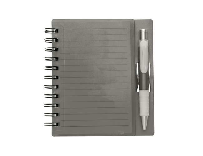 Caderno Pl�stico com Caneta