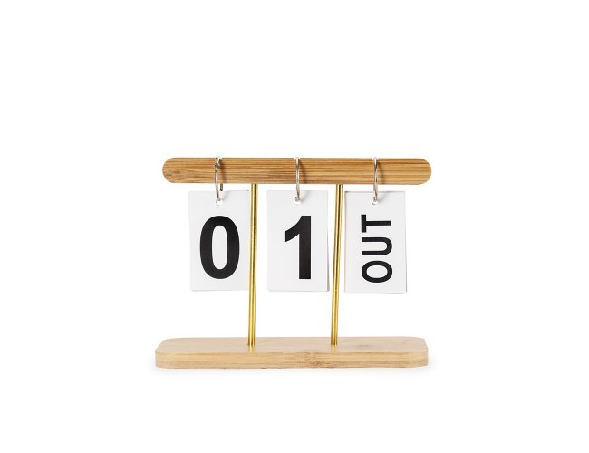 Calend�rio Permanente Bambu