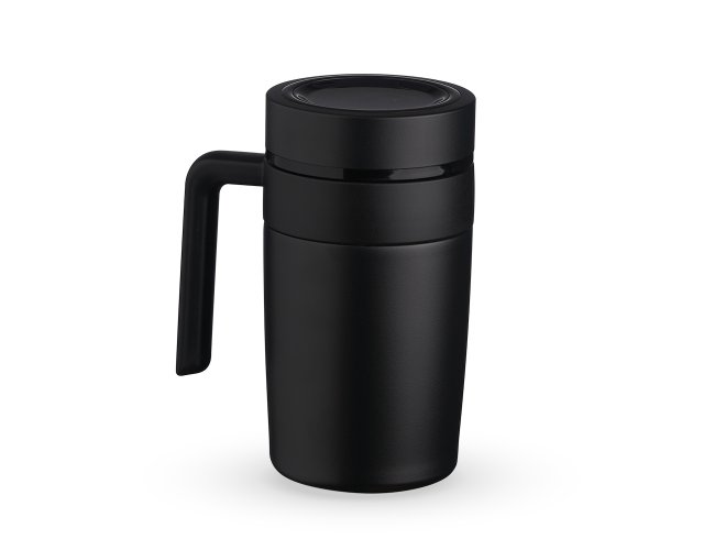 Caneca T�rmica Inox 500ml com Display LED