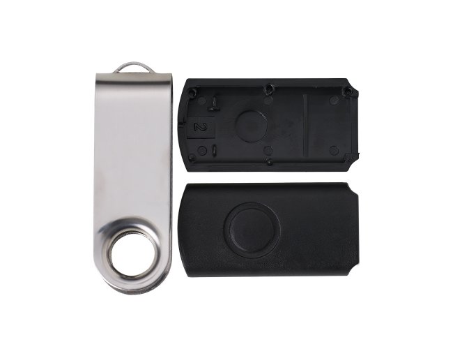 Carca�a Pen Drive Girat�rio Brilhante