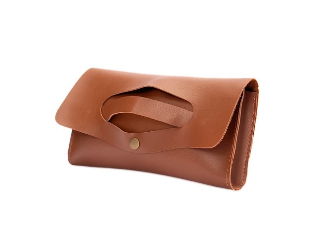 Carteira de M�o Couro Sint�tico