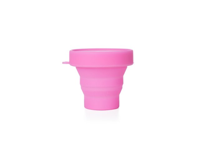 Copo Retr�til de Silicone 150ml
