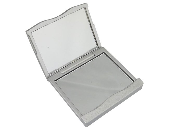 Espelho Pl�stico Duplo Sem Aumento