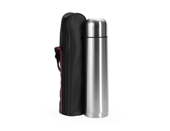 Garrafa T�rmica Inox 1 Litro