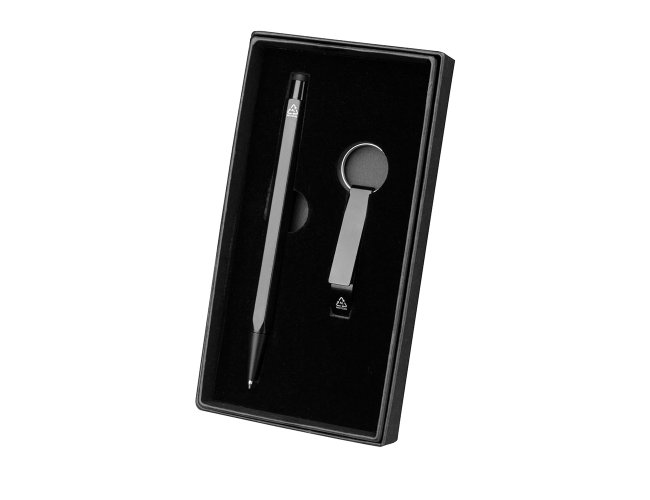 Kit Caneta Chaveiro Alum�nio