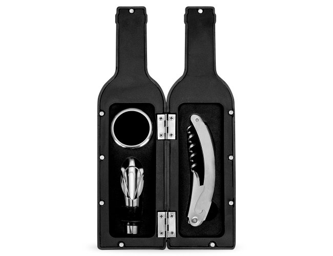 Kit Vinho Garrafa 3 pe�as