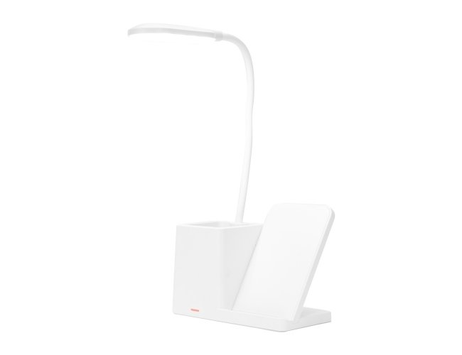 Luminária Led com Carregamento via Indução e Porta-caneta