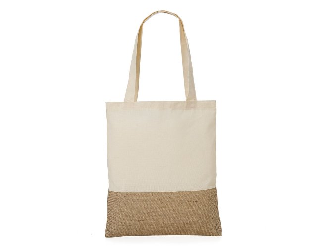Sacola Ecológica em Algodão e Juta