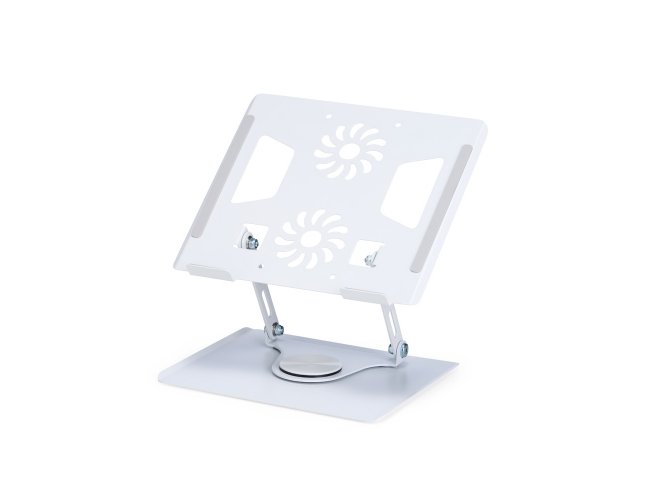 Suporte Articulado Giratório de Metal para Notebooks