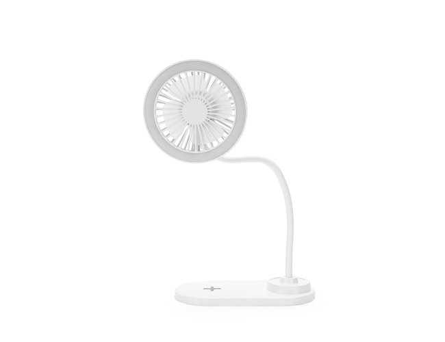 Ventilador com Led e Carregamento via Indu��o