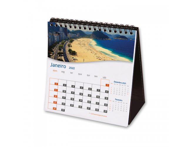 Calendrio Platinum (base rgida) 13 Lminas