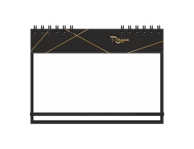 Bloco Risque Black & Gold