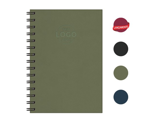 Caderno Wire-o Capa Czanne