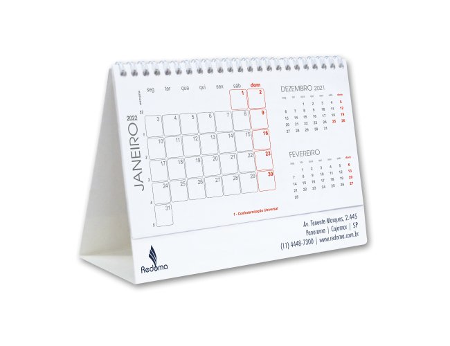 Calendrio Classic (base flexvel)