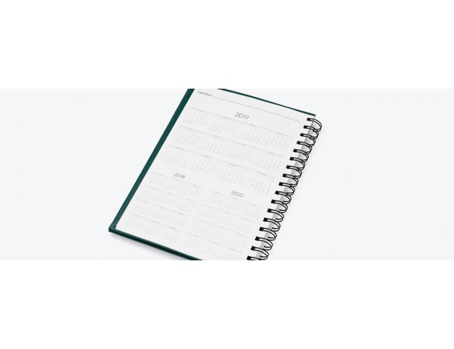 Album Fotografico S.O.H.O. Wire-O 29x29 Cm - 60 Pagine Nere, Copertina Blu - Foto 11