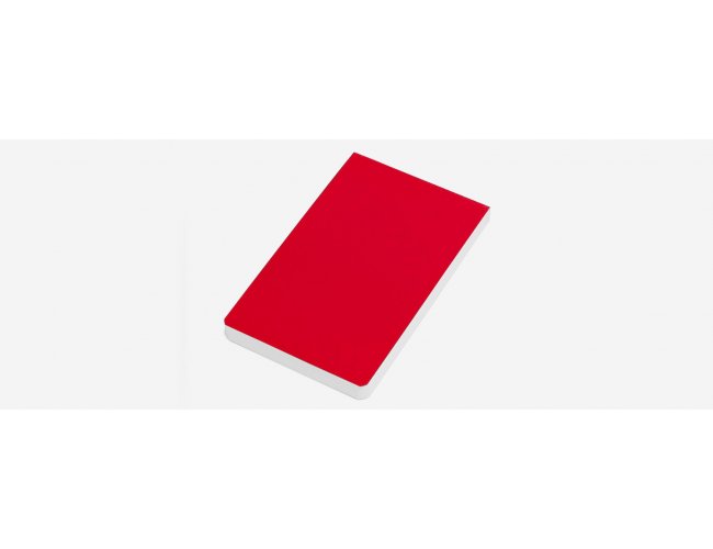 BLOCO PARA ANOTAES SIMPLES - VERMELHO - 100 FLS