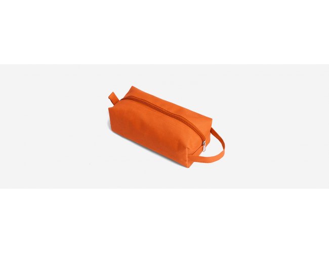 NECESSAIRE EM NYLON 600 COM ALA - LARANJA