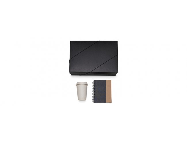 KIT CADERNO, CANETA E COPO