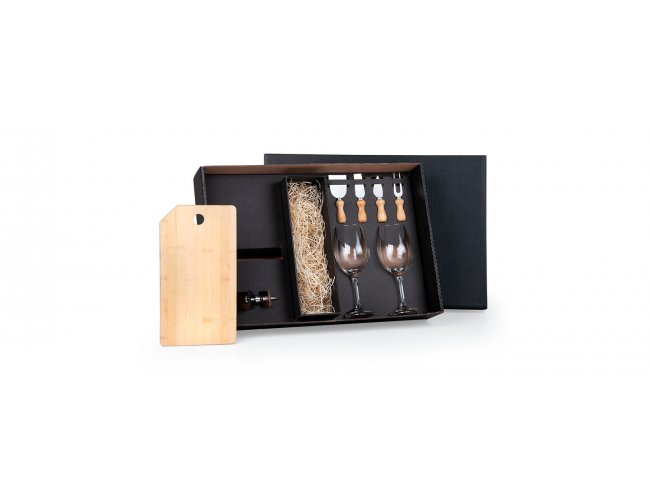 KIT PARA QUEIJO E VINHO - 8 PS