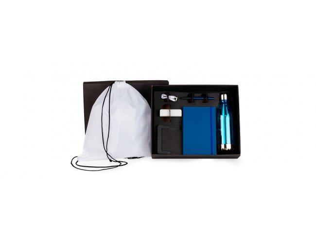 KIT BOAS VINDAS - AZUL / BRANCO - 5 PS