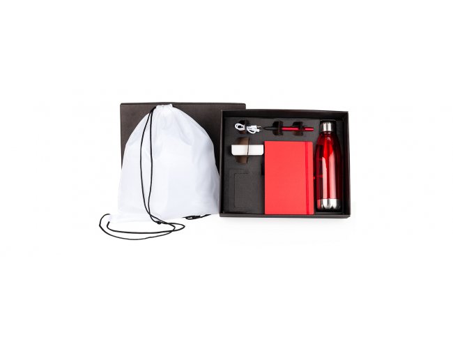 KIT BOAS VINDAS - VERMELHO / BRANCO - 5 PS