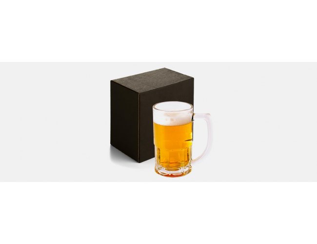 CANECA DE VIDRO PARA  CHOPP / CERVEJA - 340 ML