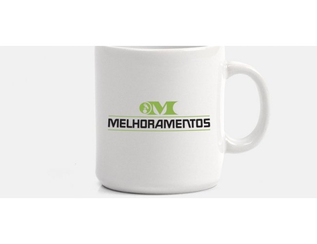 CANECA EM CERMICA BRANCA 270 ML EM CAIXA COM ELSTICO