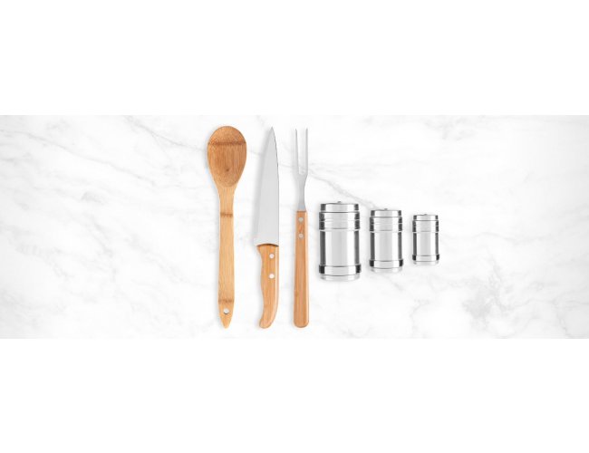 KIT PARA COZINHA E TEMPERO - 6 PS