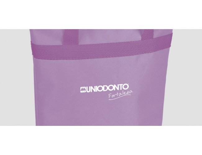 SACOLA TRMICA EM NYLON 600 - ROXO - 5L - 20,5X8X27CM