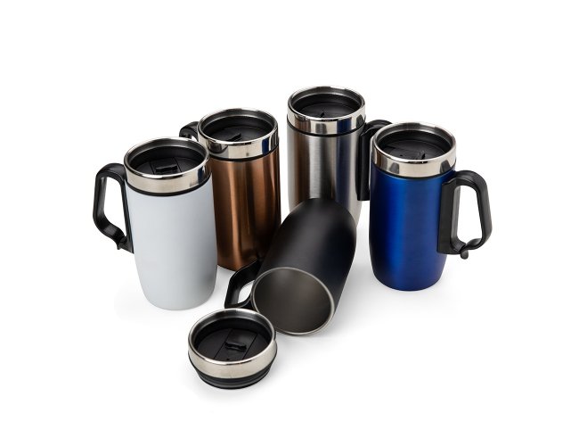 Caneca Inox Parede Dupla 275 ml