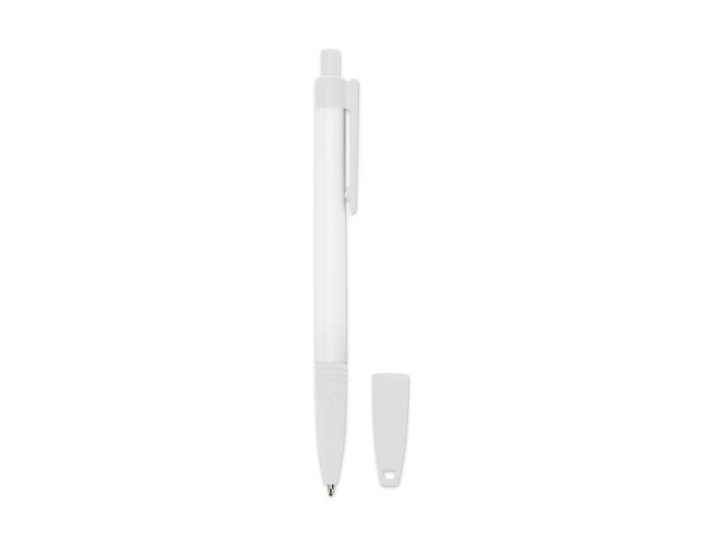 Caneta Plstica com Cordo