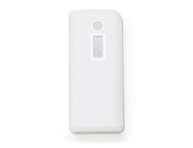 Powerbank Plstico com Indicador Digital e Lanterna