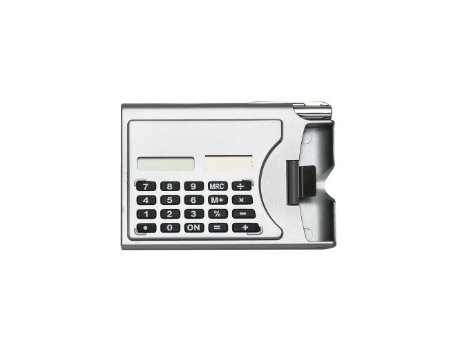 Calculadora Plástica Porta Cartão