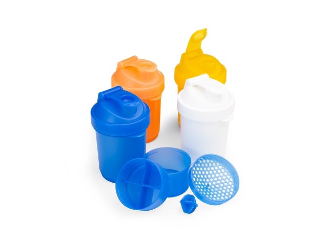 Coqueteleira 400ml Porta Suplementos
