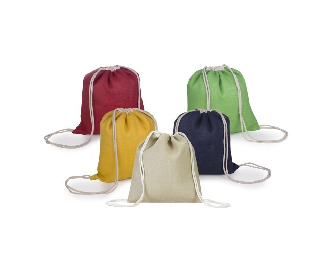 Mochila Saco de Juta